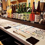 厚岸水産 かき小屋 - カウンター