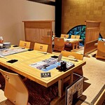 厚岸水産 かき小屋 - 座敷