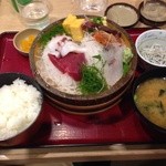 Tsukiji Shokudou Genchan - 築地直送 刺身定食