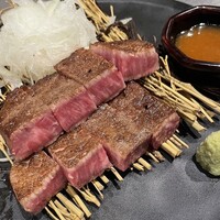 A5黒毛和牛　シャトーブリアの炭火焼き