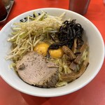 釜玉中華そば ナポレオン軒  京急蒲田店 - リッチ釜玉（大）890円