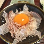 京味 もと井 - 追加の卵かけご飯