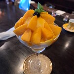 珈琲倶楽部 船倉 - 料理写真:マンゴーパフェ♡