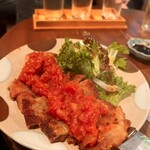 梅田 日本酒 ワイン 隠れ家 リール食堂 - ミラノ風カツレツ