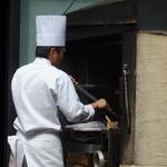 箱根ハイランドホテル　ラ・フォーレ - かまどの料理人さん。今日は沢山のお肉を焼いて大変でした。