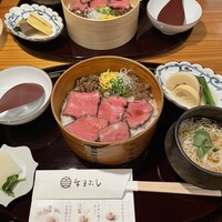 すき焼きと牛まぶし ももしき - 