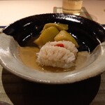 東桜 あんどう - 鱧の湯引きと賀茂茄子の揚げ浸し