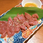 焼肉ホルモン たけ田 - 生食感牛レバ刺し