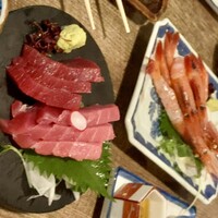魚料理 ふじい - マグロの刺身は美味かった〜