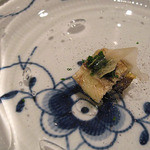 アロマフレスカ - 最初の一皿　Inizio　鰻のスモーク