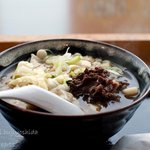 道の駅 富士吉田 軽食コーナー  - 肉うどん　道の駅富士吉田　Photo by あなたのかわりに・・・