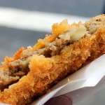 桜井精肉店 - ハムカツみたいに薄いけど、肉の味がしっかり！