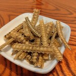本家 木原鰻屋 - 骨せんべい。