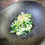 Tachinomi Izakaya Sakura - 시금치 흰된장 무침