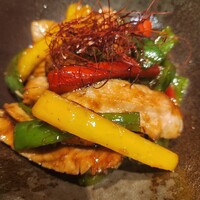 国産豚ロースの中国黒酢酢豚