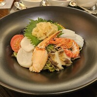 中国料理 彩龍 - 海の幸入り翡翠冷麺　4,300円