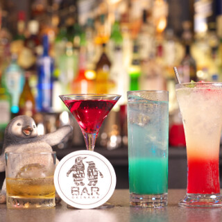 バーならではカクテルやドリンク◆フォトジェニックなお酒で乾杯