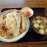 やぶ栄 - '14/03/29 カツ丼（650円）