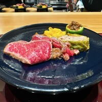肉料理ふくなが - 前菜盛り合わせ