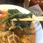 麺屋 伍利羅 - ほうれん草