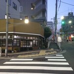 河本 - 外観４（木場駅側と反対方向から店舗を望む）