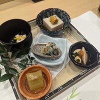 京都 鮨 もと樹 - 小鉢