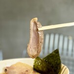 淡麗醤油らぁ麺 鶏松 - 鴨チャーシュー