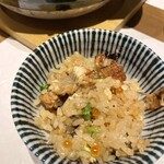 炉端焼き×おばんざい 五鱗 - いくらと鰻の土鍋ご飯