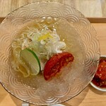 開運橋通 ふじ原 - ふじ原の【冷麺】