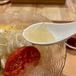 開運橋通 ふじ原 - スープの中のジュレ