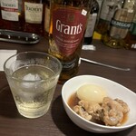 Bar 40W - 炭酸割りとの取り合わせ。ウマイ！