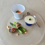 プロヴァンスの日曜日 - お昼のフルコース(\4,800) 季節のお任せオードブル