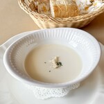 プロヴァンスの日曜日 - お昼のフルコース(\4,800) 特製スープ