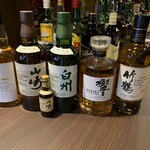Bar 40W - 日本のウイスキーももちろん揃えてるね。
