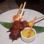 ペルー料理 bepocah - ハツの串焼き