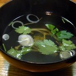 活鰻の店 つぐみ庵 - 吸物