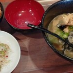 さんや - しじみバターらーめん。そろそろ塩とかも食べてみないとなぁ