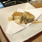 天麩羅 やぎ - じゃが紫蘇ご飯ツメ。んめっっっちゃうまい