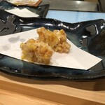 天麩羅 やぎ - 玉蜀黍！走りから旬になり、味が濃くなってきました！