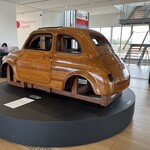 Fiat Caffè 500 - クレイモデルではないので、これに直接板金してプロトタイプを作ることができる