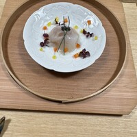 料亭 二蝶 - 先付　めいたがれい　ウニ