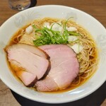 晴耕雨読 - 醤油そば