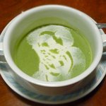 レストラン イコブ - 葱のクリームープ　2014.3.25