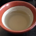 そば処 七福神小路 - 蕎麦湯