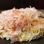 鶴橋風月 - ぶた玉 モダン焼き 1010円。