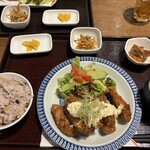 イナカヤ食堂 - チキン南蛮定食