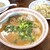 速水 - 料理写真:中華そば 750円＋やきめし(小)セット 300円