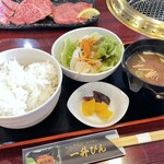 一升びん - ご飯セット 400円