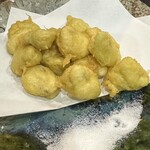 野菜居酒屋 いたぎ家 - そら豆の天ぷら