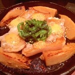 Tsuki akari - 三元豚と筍の味噌焼き♪